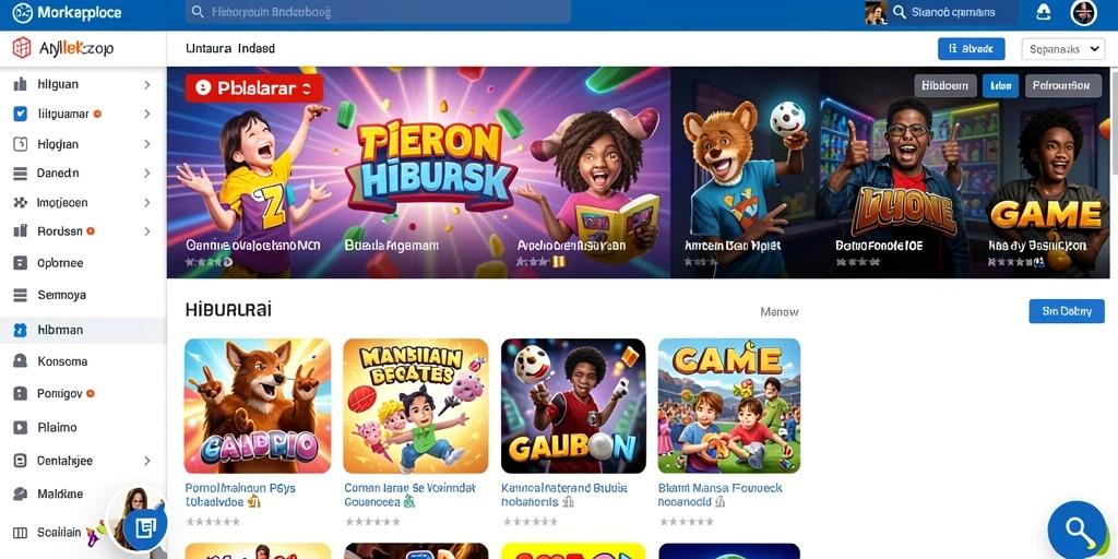 Sesi permainan multiplayer yang penuh tantangan.