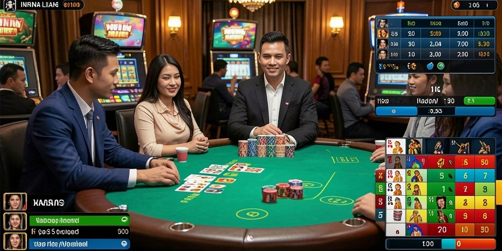 Cuplikan aksi seru dalam permainan.