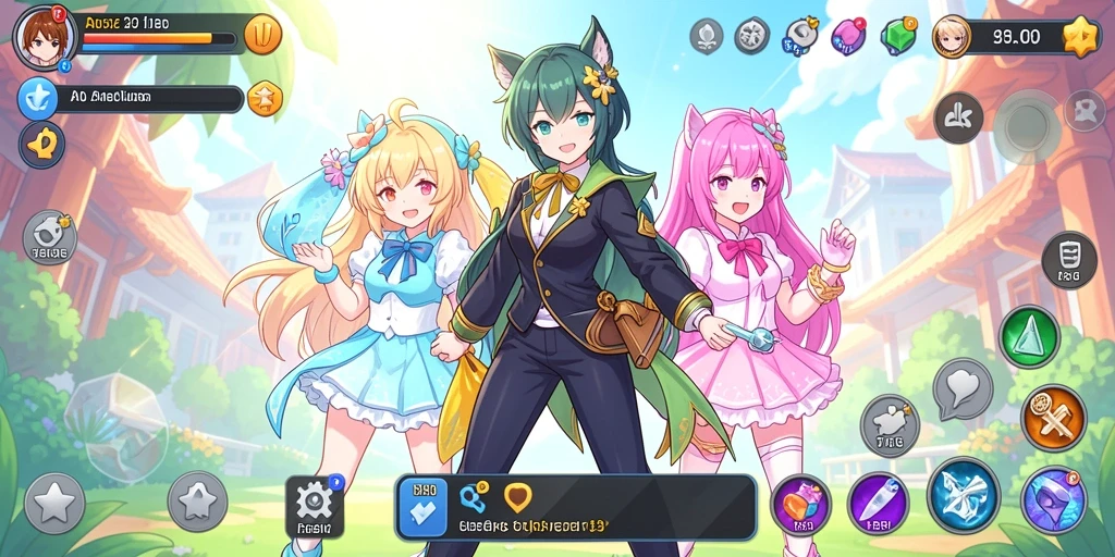 Pengguna berinteraksi di dalam komunitas game.