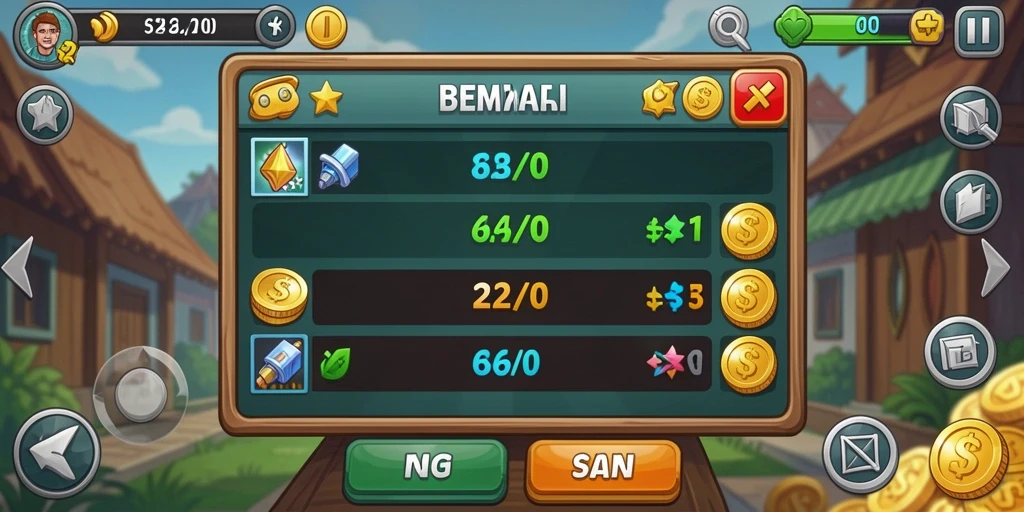 Level yang beragam dan menantang untuk dieksplorasi.