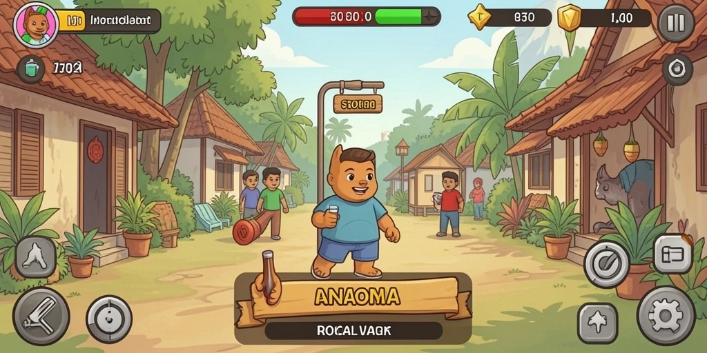 Screenshot level menantang terbaru di MAU777.