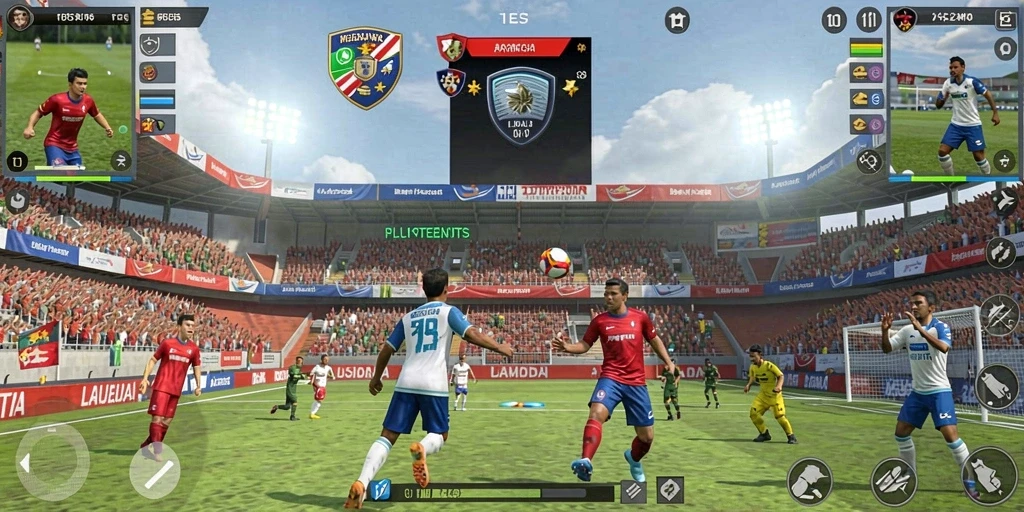 Fitur kompetisi online yang mengasyikkan.