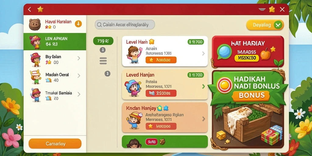 Permainan slot yang penuh warna dan mengasyikkan.